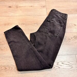 BDG Urban Outfitters Mom Jeans Size 27 Womens High Waist Black Denim‎ Jeans